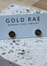 Load image into Gallery viewer, Gold Rae 18K Gold Orcas Island Petite Stud Earrings