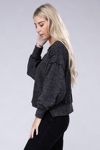 Load image into Gallery viewer, Zenana Brushed Melange Hacci Oversized Sweater
