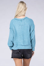 Load image into Gallery viewer, Zenana Brushed Melange Hacci Oversized Sweater
