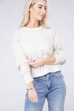 Load image into Gallery viewer, Zenana Brushed Melange Hacci Oversized Sweater
