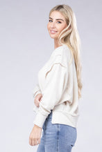 Load image into Gallery viewer, Zenana Brushed Melange Hacci Oversized Sweater
