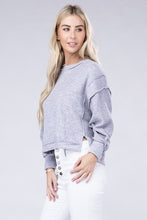 Load image into Gallery viewer, Zenana Brushed Melange Hacci Oversized Sweater
