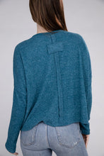 Load image into Gallery viewer, Zenana Ribbed Dolman Long Sleeve Sweater
