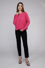 Load image into Gallery viewer, Zenana Ribbed Dolman Long Sleeve Sweater
