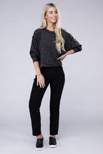 Load image into Gallery viewer, Zenana Brushed Melange Hacci Oversized Sweater
