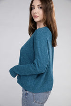 Load image into Gallery viewer, Zenana Ribbed Dolman Long Sleeve Sweater
